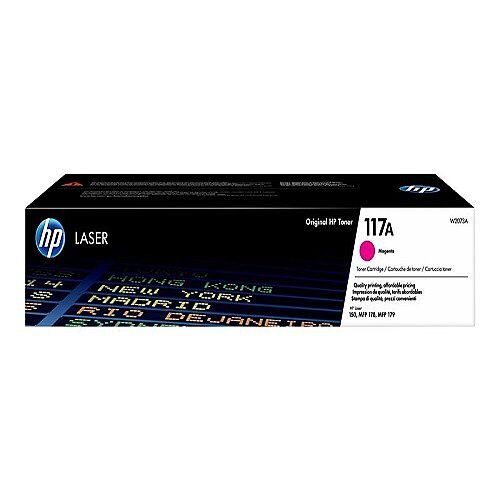 HP 117A Magenta toner cartridge (W2073A) for Color Laser 150a, 150nw, MFP 178nw, MFP 178nwg, MFP 179fnw HP 117A Magenta toner cartridge (W2073A) for Color Laser 150a, 150nw, MFP 178nw, MFP 178nwg, MFP 179fnw
